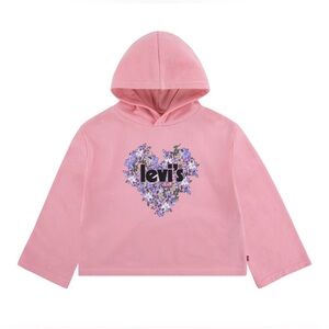 NWT Levi’s Big Girls Vintaged Inspired Bell Sleeve Hoodie